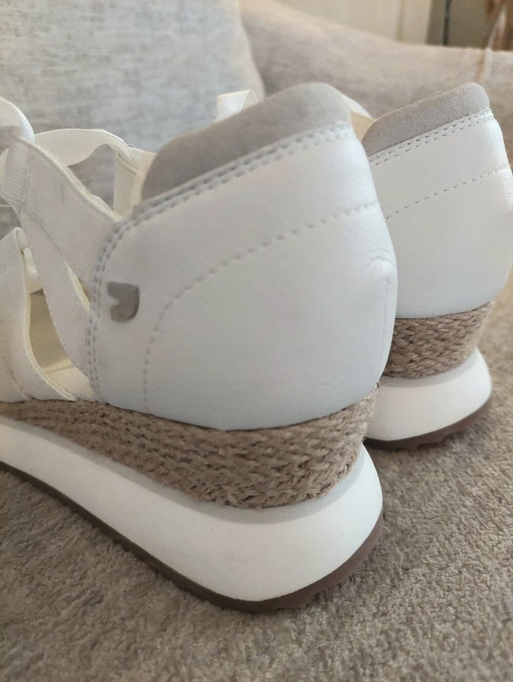 Gioseppo Muir Open Sneakers Espadrille Style With Straps Size 8 US (EU 39)